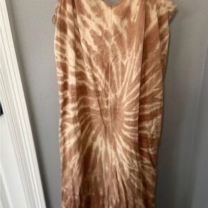 Tie-Dye Sleeveless Romper NWOT